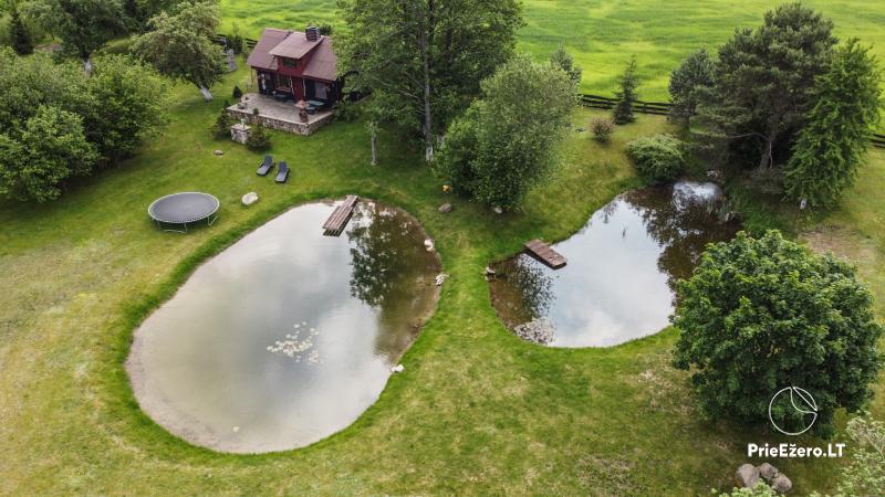 Atpūta lauku sētā ar pirti Varēnas reģionā, Lietuvā
