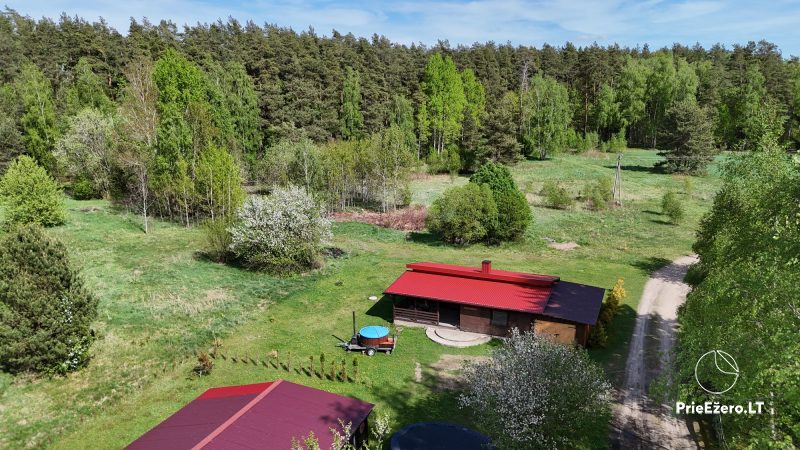 Atpūta lauku sētā ar pirti Varēnas reģionā, Lietuvā
