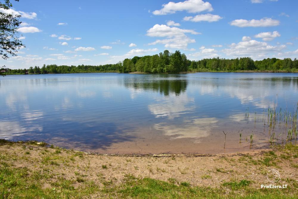 Viensēta pie ezera, no Viļņas 25km - 38