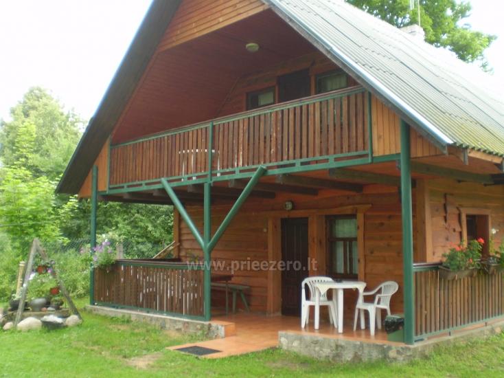 Brīvdienu māja sētā uz ezera krastā Vyšnia - 1