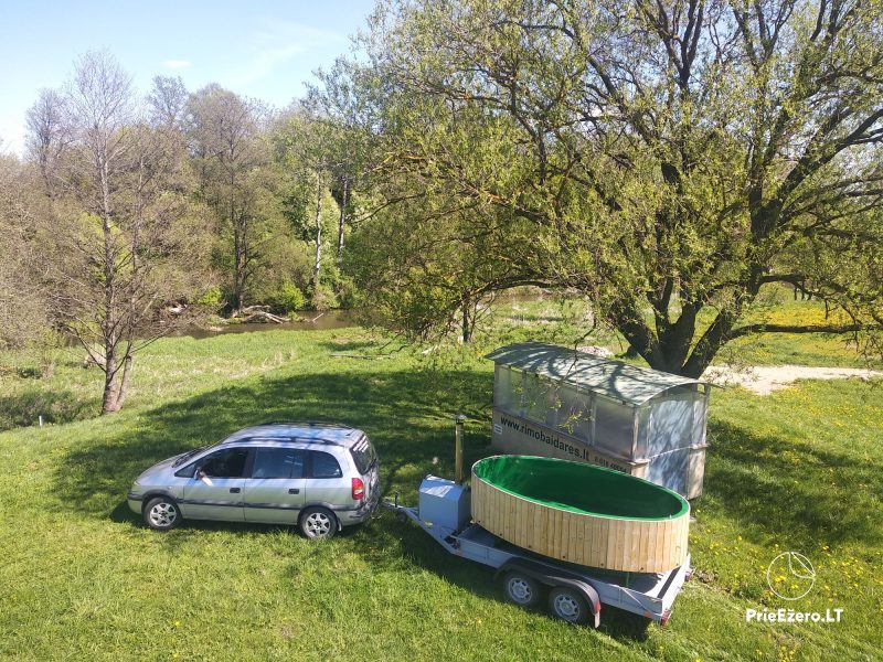 Sauna Krastā Šešupe, smailīšu noma