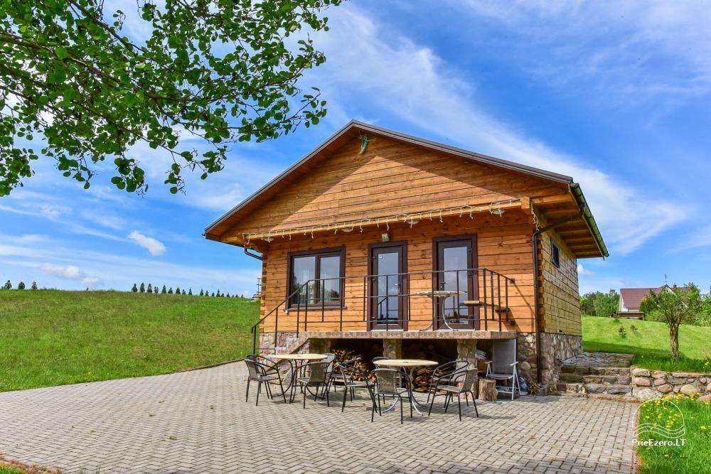 Brīvdienu mājas un pirts ezera krastā, māja ar zāli - sēta Nijolė un Henrikas Zubrickų sodyba - 21
