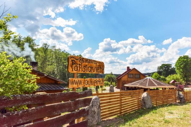Lauku sēta un sauna Trakai reģionā, Lietuvā