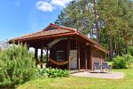 Brīvdienu māja diviem ar saunu ezera krastā, sēta Pas Drambliuką - 2