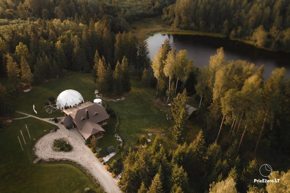 Fazenda pie ezera Utenas rajonā Bebrų Kalnas - 1