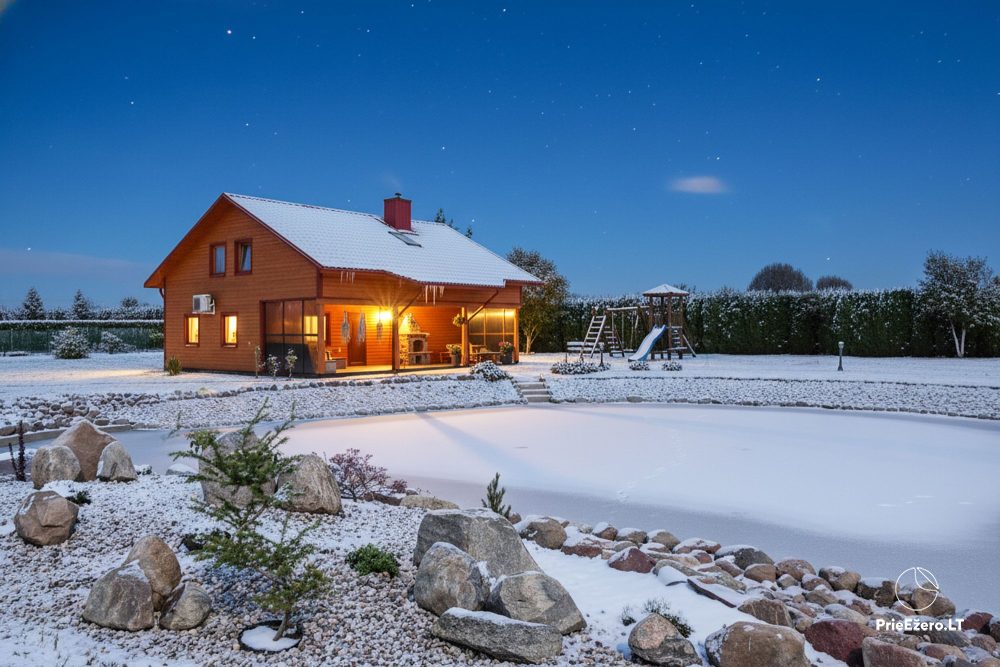 Atpūta Druskininkai. Maja, dzivokli - villa ar pirti Sodyba rūke - 1