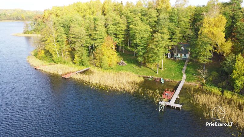 Brīvdienu mājas viensētā Čičiris ezera krastā - Lauryno sodyba