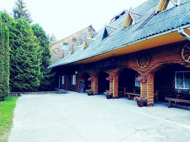Lauku māja ar pirti Kelmės rajonā „Kryzbarkas” - svinībām (līdz 70 cilvēkiem) un atpūtai