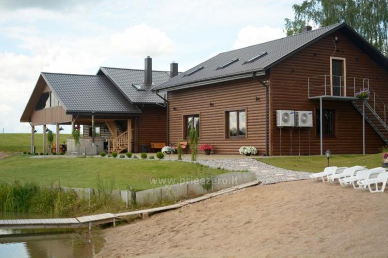 Moderns, jauns Homestead Prienai reģions  Kalnų pieva
