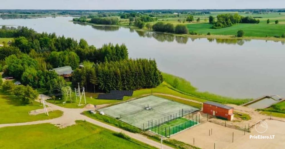 Brīvdienu mājiņas, pirts, baļļa, kajaki, kas sētā pie ezera Dviragis - 1
