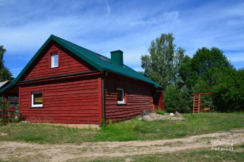 Lauku māja Molėtų rajonā netālu no Virinta ezera Labs ciems