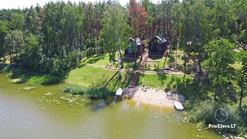 Lauku māja pie ezera Ilgis Moljeta rajonā, Lietuvā