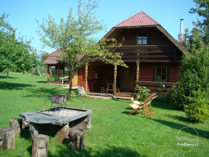Lauku sēta Mazā ezera viļņa Lietuvā - 1