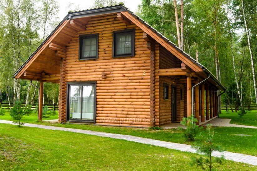 Baļķu villas, brīvdienu mājiņu īre netālu no Palangas - Atostogu parkas - 1