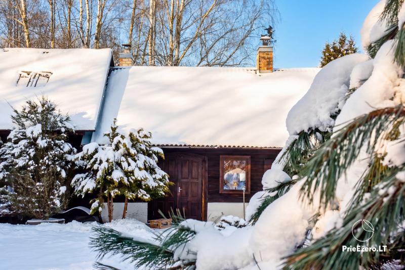 Lauku sētas īre. Nomā vienai ģimenei vai draugu kompānijai.