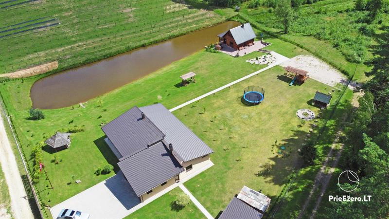 Pirts māja netālu no Druskininkiem At Marius '