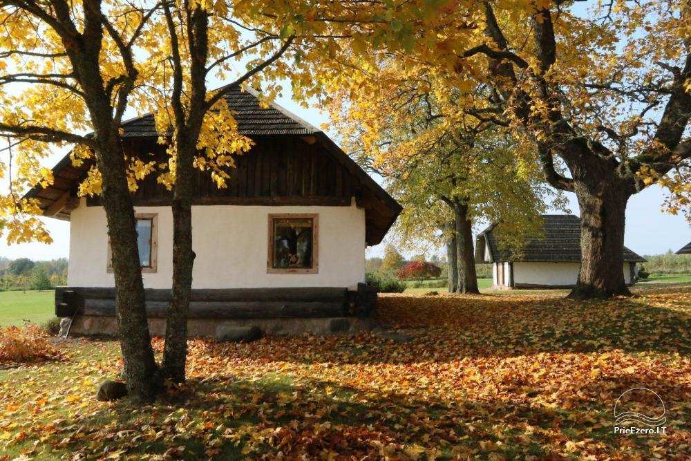 Sēta Ignalinas rajonā dīķa krastā Ažvinčių sodyba - 1