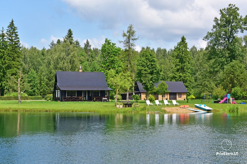 Sēta Panevēžas rajonā Villa Loreta - Guļbaļķu māja atpūtai un dzīrēm - 1