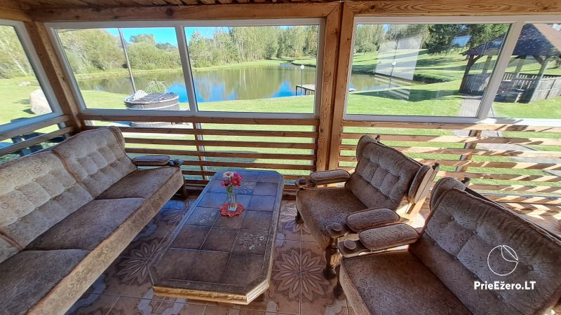 Lauku sēta Ranča - trīs atsevišķas atpūtas zonas vienā 9 hektāru platībā