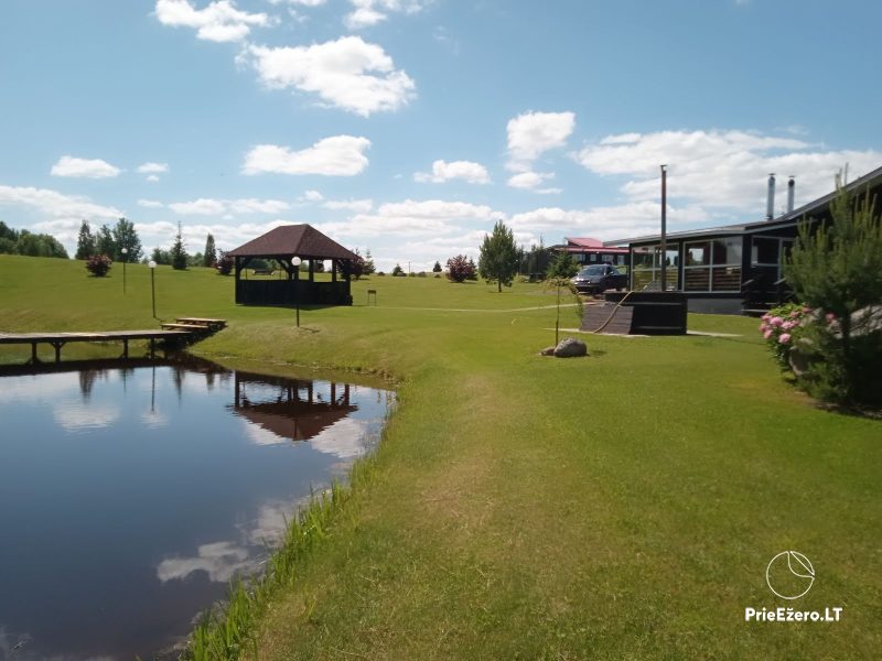 Lauku seta Vilnas rajona Ranch - Četri mājas komplekss