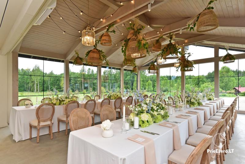 Lauku sēta Viļņas rajonā pie Vilneles upes