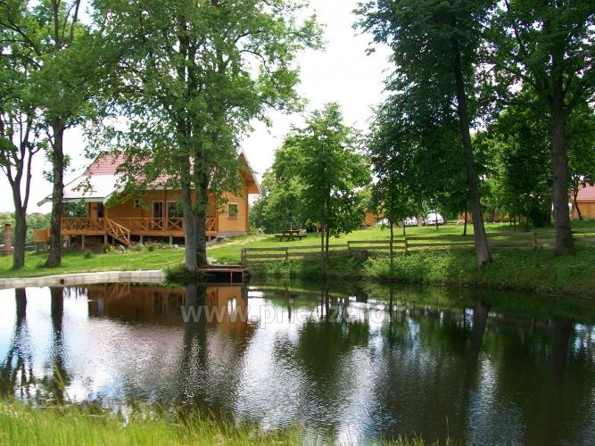 Lauku sēta Lazduona Kauņas rajonā: pirts, kubls, kajaku noma - 1
