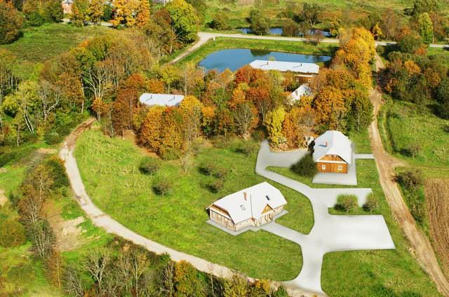 Lauku maja Viļņas rajonā Padvaiskas muižas: svinības, naktsmītnes, golfs. Spirta rūpnīca - ekskursijas un degustācijas!