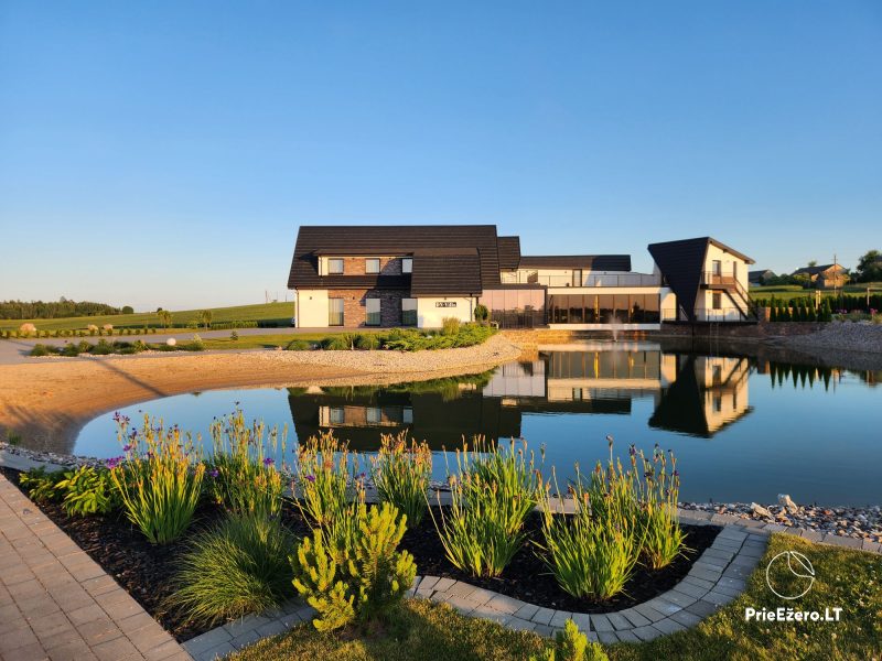 DN Villa: 50 sēdvietu banketu zāle + SPA: baseins, džakuzi, sauna