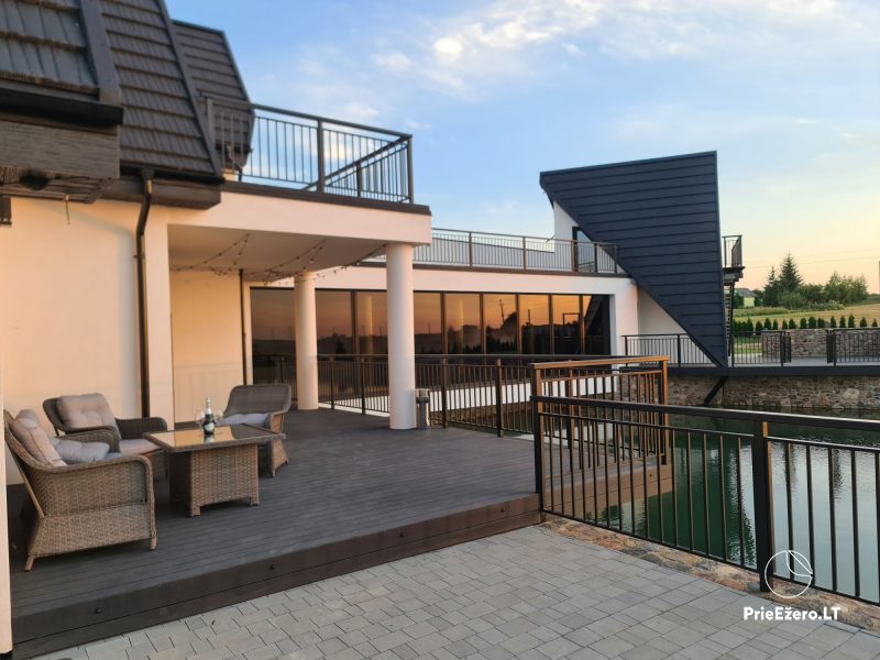 DN Villa: 50 sēdvietu banketu zāle + SPA: baseins, džakuzi, sauna