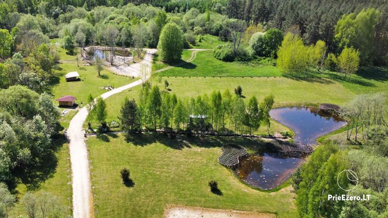 Kempings upes krastā Sventoji, Klaipēdas apriņķis