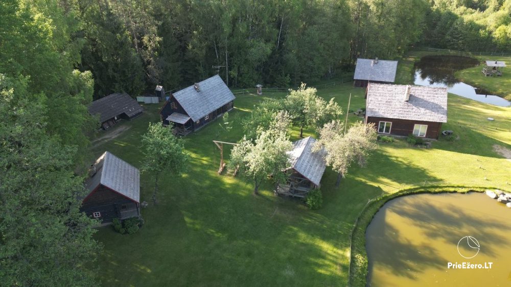 Izīrē viensētu Labanoras meža pasaka: naktsmītne, pirts - 1