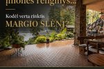 Izīrē viensētu un pirti Margis ezera krastā