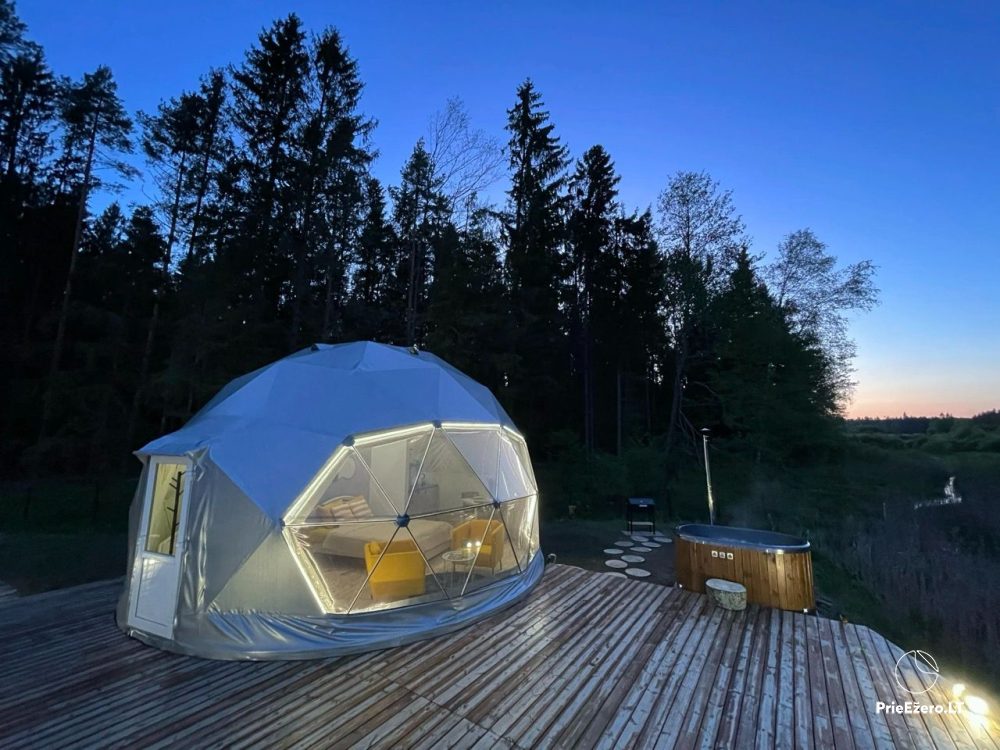 Moonglamps - glampinga naktsmītne diviem ar pirti - 1
