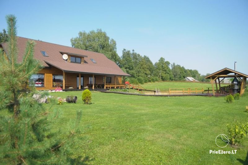 Dūmino sēta - sauna, āra liela vanna, naktsmītne, banketu zāle