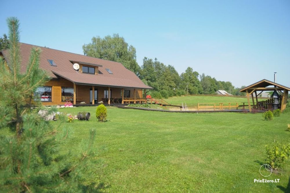 Dūmino sēta - sauna, āra liela vanna, naktsmītne, banketu zāle - 1