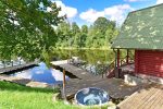 Brīvdienu mājiņas lauku mājā ezera krastā LAKE VIEW RESORT. Pirts, kubuls - 5