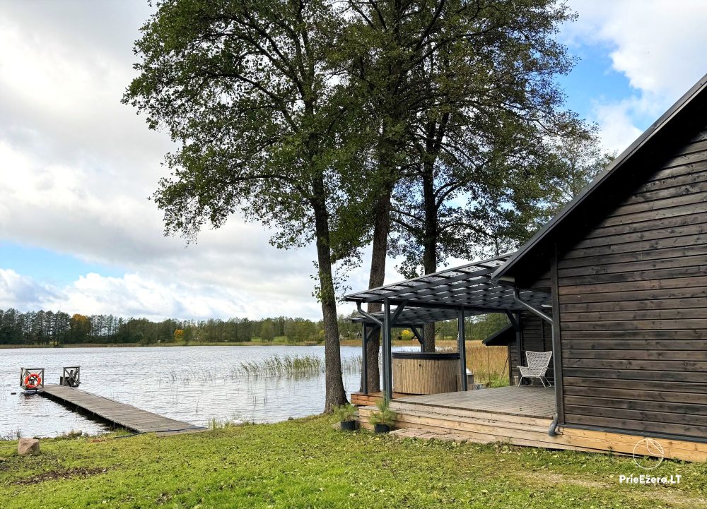 Mājiņa ar pirti Saločus ezera krastā - atpūtai dabā - 1