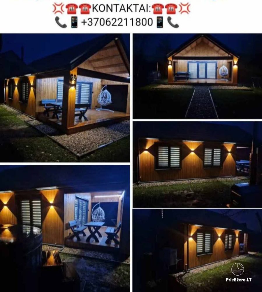 Jauna brīvdienu māja īstermiņa īrei netālu no Anīkščiem - 1