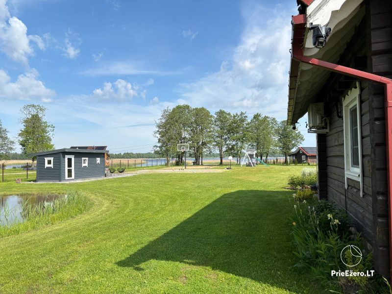 Sharkos lauku sēta īrei Moletai rajonā, pie Galuonai ezera