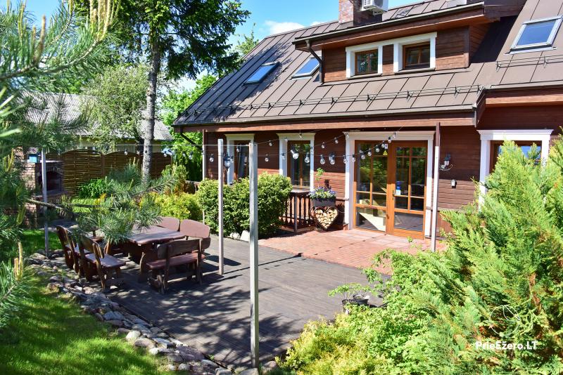 Villa atpūtai un svinībām - Spa Villa Trakai: zāle, džakuzi un sauna, izmitināšana