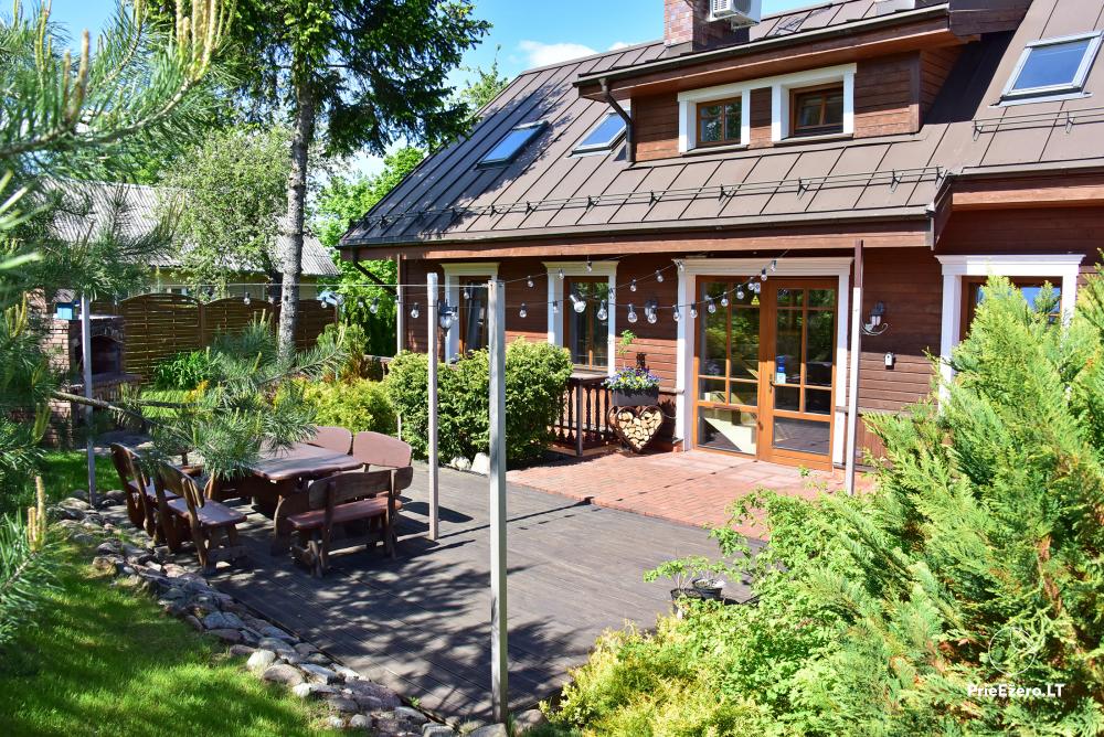 Villa atpūtai un svinībām - Spa Villa Trakai: zāle, džakuzi un sauna, izmitināšana - 1