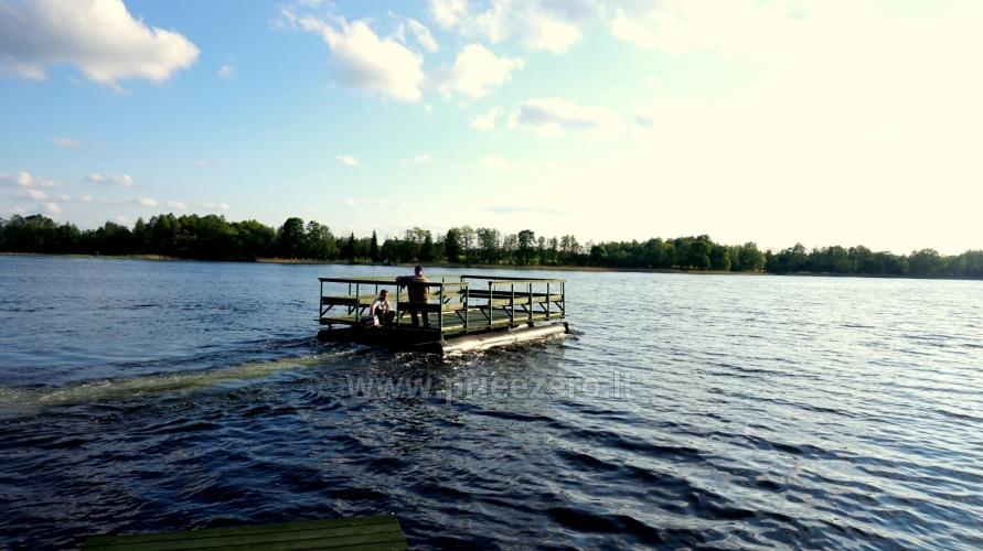 Plosts burāšana, makšķerēšana, sporta laukumi, kas sētā Galuonų sodyba - 3
