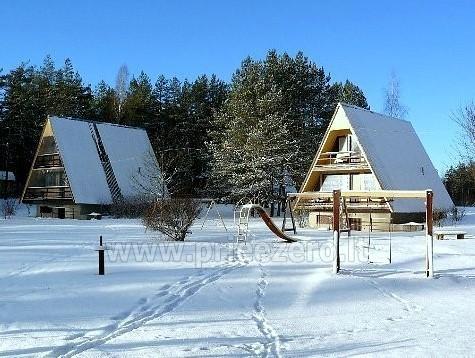 Atpūtas centrs Moletai pie ezera Bebrusai Rūta