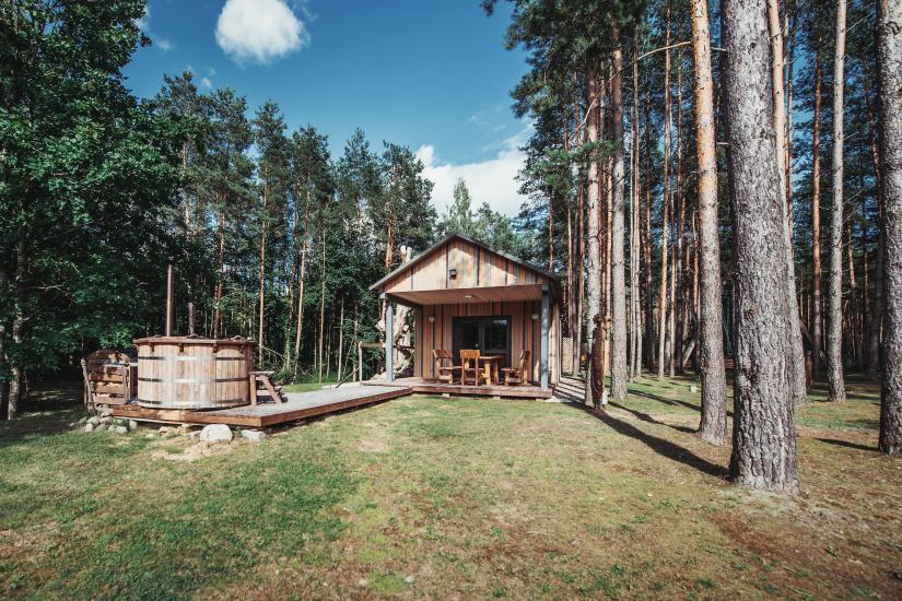 Pirts un karstā vanna lauku tūrismā Pušų takas - 1