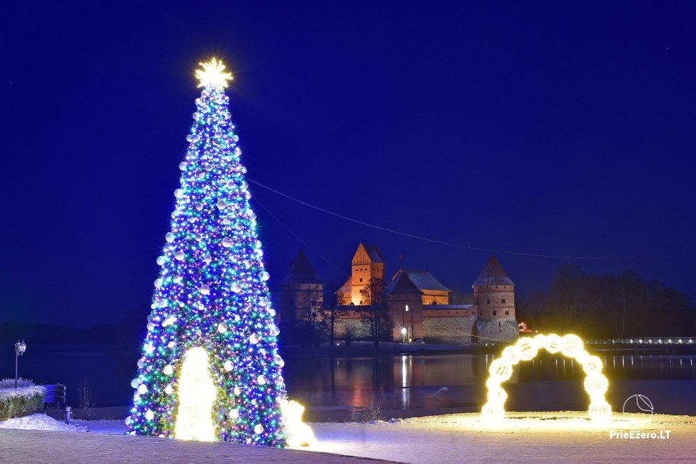 Ziemassvētku eglīte atvēršana Trakai - 1