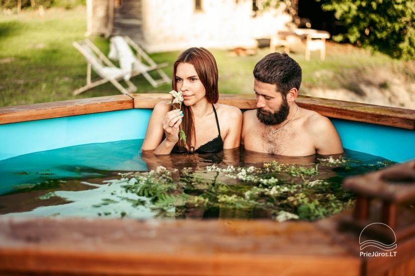 Pirts rituāli, SPA atpūta Jūrkalnē, Ventspils rajonā Meža SPA & Apartments - 13
