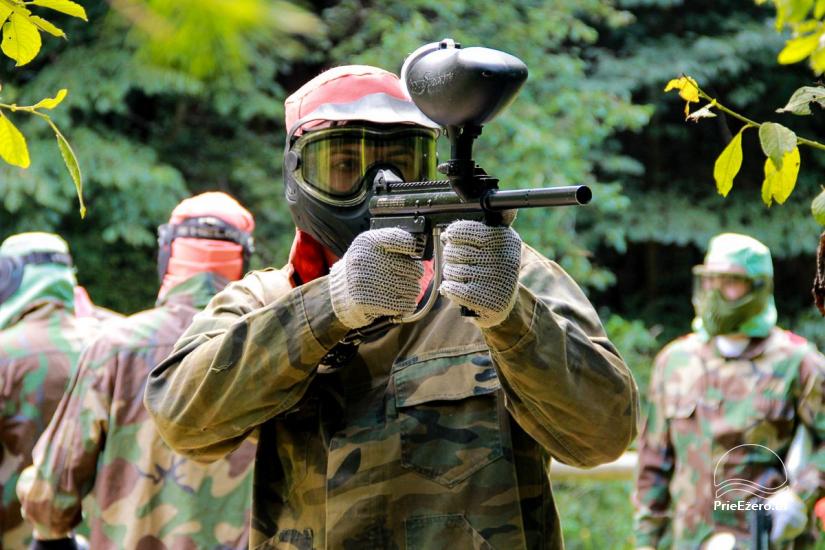 Peintbols, Airsoft centrs Viļņas rajonā - 1