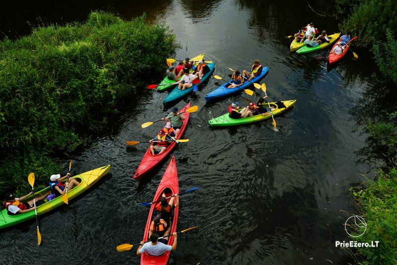 Kajaku, SUP, zvejas laivu noma