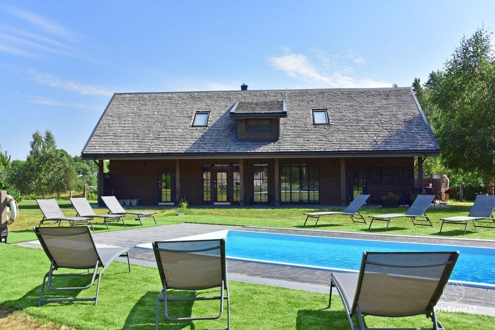 Sēta - mini SPA Lynežeris ar pirti, baseinu, zāli - 1