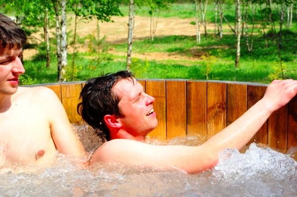 Pirts, kubls, Jacuzzi Atpūtas un biznesa klubu Aerodream - 1
